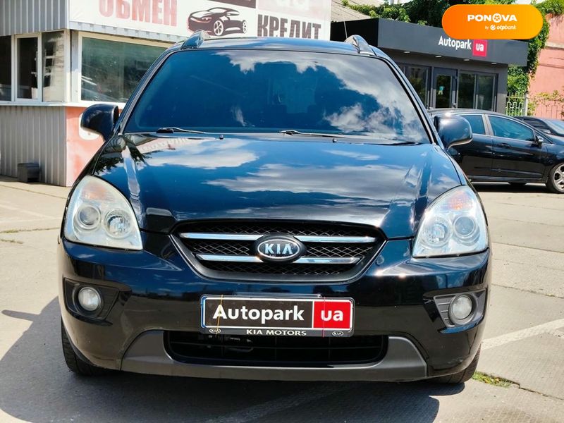 Kia Carens, 2006, Дизель, 2 л., 264 тыс. км, Минивен, Чорный, Харьков 102948 фото