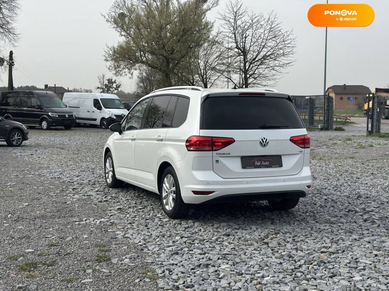 Volkswagen Touran, 2016, Дизель, 1.6 л., 196 тис. км, Мікровен, Білий, Броди 98808 фото