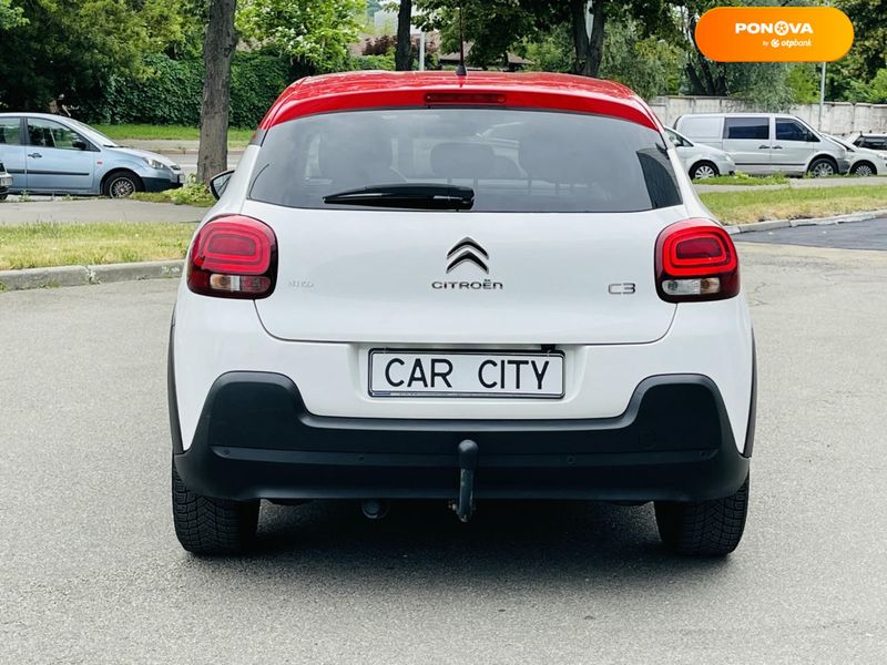 Citroen C3, 2020, Бензин, 1.2 л., 141 тис. км, Хетчбек, Білий, Київ 97432 фото