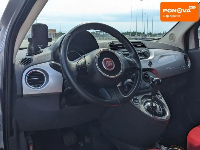 Fiat 500, 2015 р., Бензин, 95 тис. км, Хетчбек, Сірий, Львів AT-10400462 фото