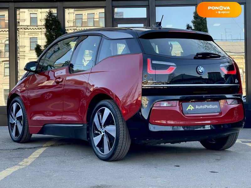 BMW I3, 2018, Електро, 57 тыс. км, Хетчбек, Красный, Киев 109239 фото