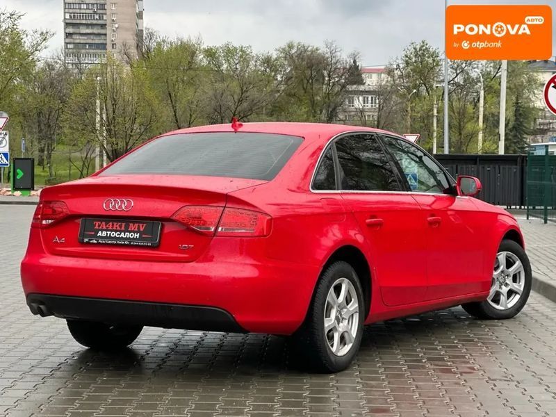 Audi A4, 2010 р., Бензин, 199 тис. км, Седан, Червоний, Дніпро (Дніпропетровськ) AT-10417262 фото