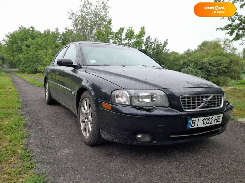 Volvo S80, 2005, Дизель, 2.4 л., 320 тис. км, Седан, Синій, Полтава Cars-Pr-65498 фото