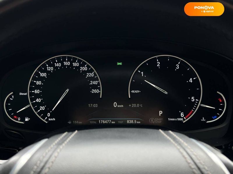 BMW 5 Series, 2017, Дизель, 2 л., 176 тис. км, Седан, Білий, Одеса 43810 фото