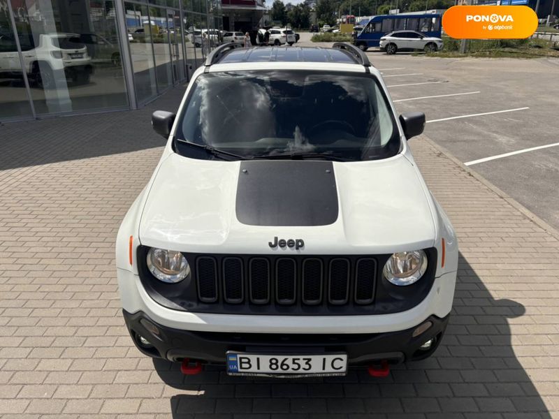 Jeep Renegade, 2016, Бензин, 2.36 л., 211 тис. км, Позашляховик / Кросовер, Білий, Полтава 103455 фото