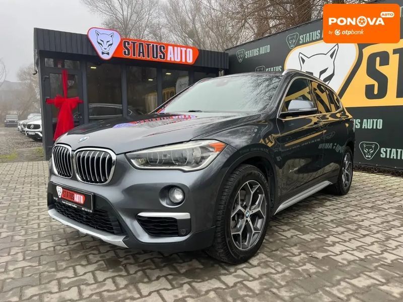BMW X1, 2016 р., Бензин, 203 тис. км, Позашляховик / Кросовер, Сірий, Хмельницький AT-10407320 фото