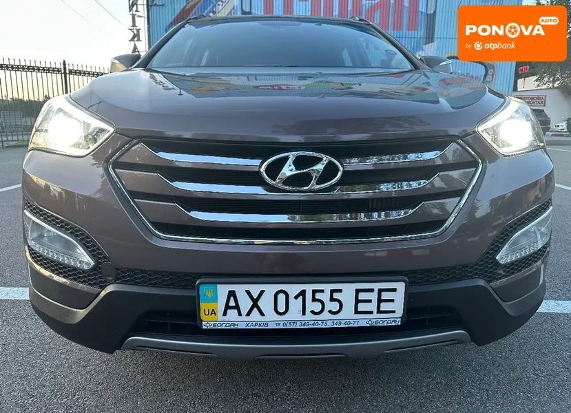 Hyundai Santa FE, 2014 г., Дизель, 94 тыс. км, Внедорожник / Кроссовер, Коричневый, Харьков AT-10404682 фото