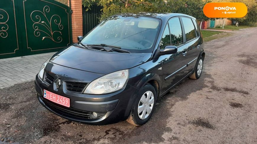 Renault Scenic, 2007, Бензин, 1.6 л., 208 тис. км, Мінівен, Сірий, Чернігів Cars-Pr-67746 фото