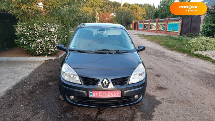 Renault Scenic, 2007, Бензин, 1.6 л., 208 тис. км, Мінівен, Сірий, Чернігів Cars-Pr-67746 фото