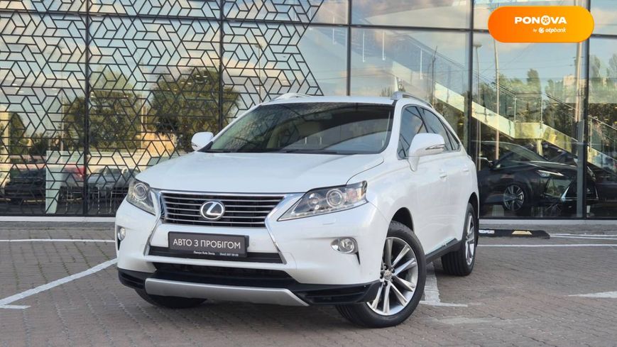 Lexus RX, 2014, Бензин, 3.46 л., 124 тис. км, Позашляховик / Кросовер, Білий, Київ 101828 фото