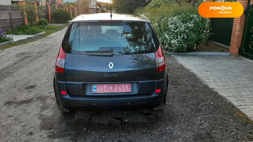 Renault Scenic, 2007, Бензин, 1.6 л., 208 тыс. км, Минивен, Серый, Чернигов Cars-Pr-67746 фото