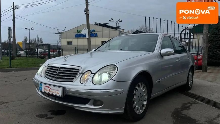 Mercedes-Benz E-Class, 2002 р., Дизель, 443 тис. км, Седан, Сірий, Миколаїв AT-10413249 фото