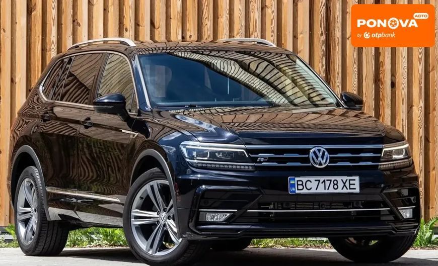 Volkswagen Tiguan, 2021 р., Бензин, 80 тис. км, Позашляховик / Кросовер, Чорний, Львів AT-10418281 фото