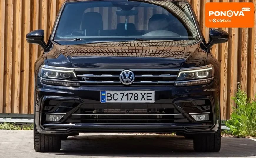 Volkswagen Tiguan, 2021 р., Бензин, 80 тис. км, Позашляховик / Кросовер, Чорний, Львів AT-10418281 фото