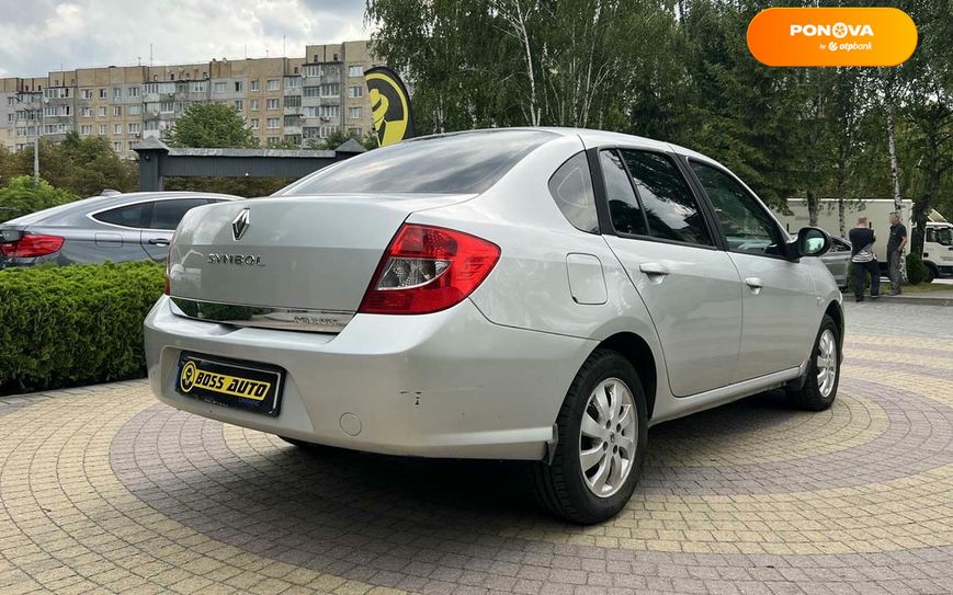 Renault Clio Symbol, 2010, Бензин, 1.6 л., 83 тис. км, Седан, Сірий, Львів 109785 фото