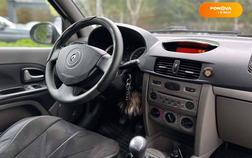 Renault Clio Symbol, 2010, Бензин, 1.6 л., 83 тис. км, Седан, Сірий, Львів 109785 фото