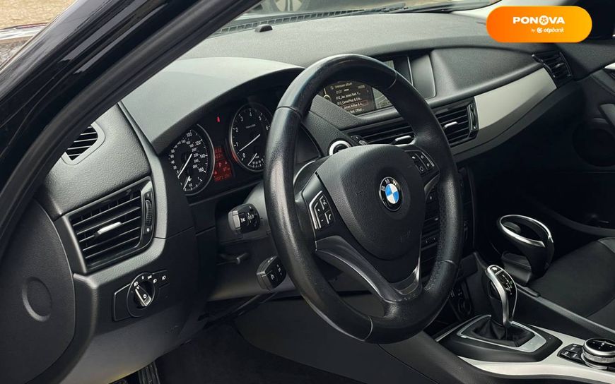 BMW X1, 2012, Бензин, 2 л., 215 тис. км, Позашляховик / Кросовер, Чорний, Стрий 8440 фото