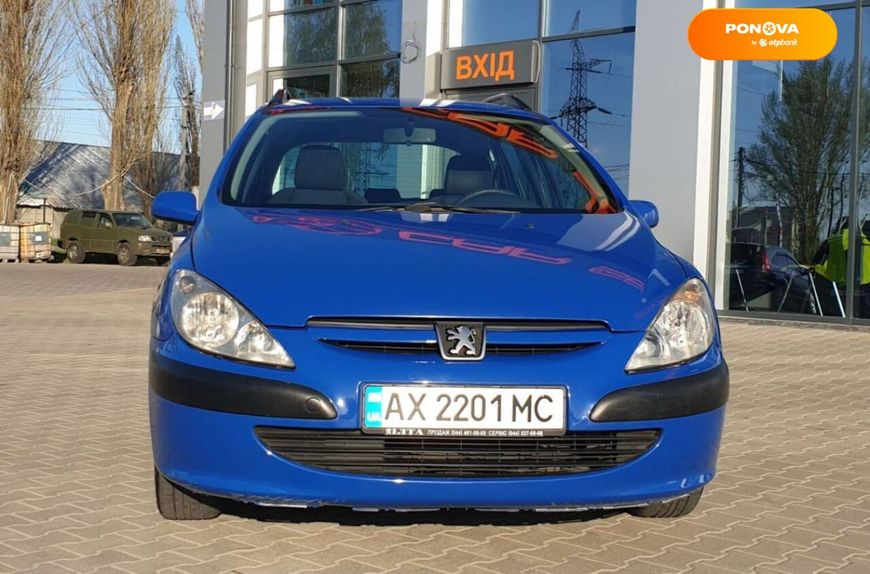 Peugeot 307, 2003, Бензин, 1.6 л., 291 тис. км, Універсал, Синій, Київ 36260 фото