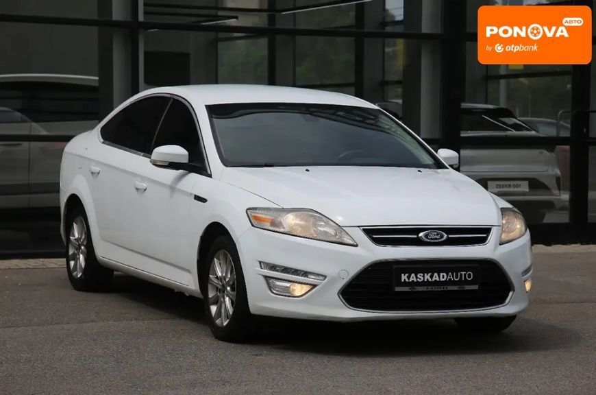 Ford Mondeo, 2011 р., Бензин, 259 тис. км, Седан, Білий, Харків AT-10417615 фото