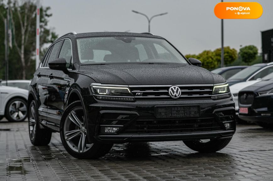 Volkswagen Tiguan, 2019, Дизель, 1.98 л., 227 тис. км, Позашляховик / Кросовер, Чорний, Львів 111023 фото