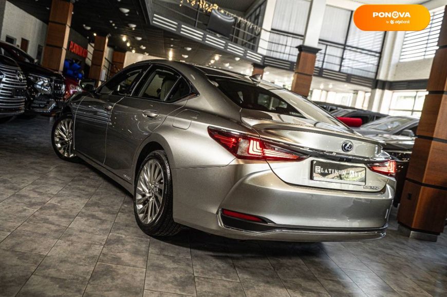 Lexus ES, 2019, Гібрид (HEV), 2.49 л., 37 тис. км, Седан, Сірий, Одеса 108250 фото