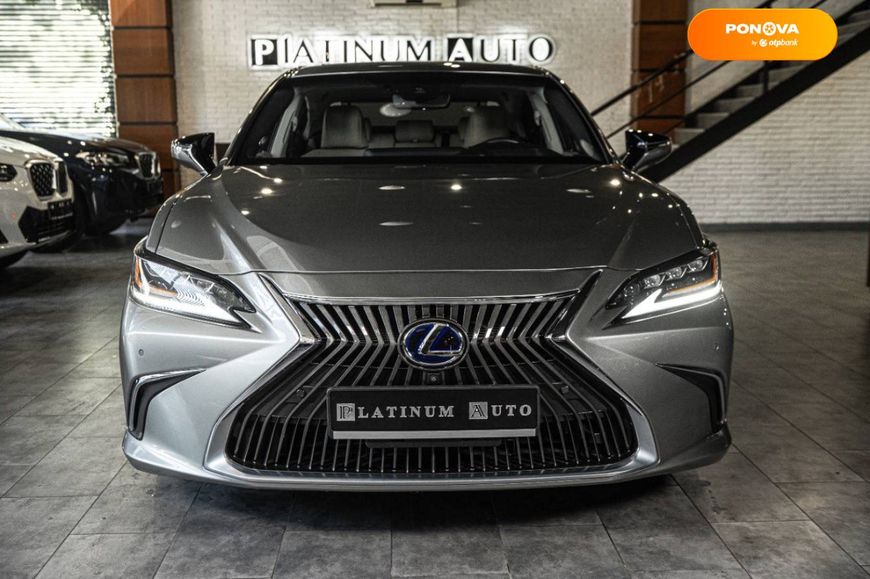 Lexus ES, 2019, Гібрид (HEV), 2.49 л., 37 тис. км, Седан, Сірий, Одеса 108250 фото