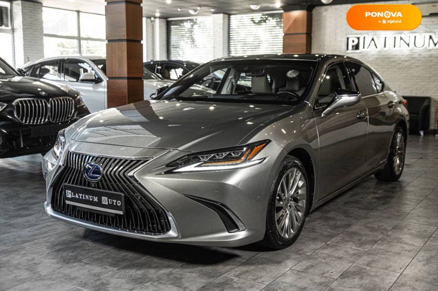 Lexus ES, 2019, Гібрид (HEV), 2.49 л., 37 тис. км, Седан, Сірий, Одеса 108250 фото