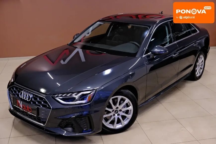 Audi A4, 2023 р., Бензин, 96 тис. км, Седан, Сірий, Одеса AT-10408851 фото