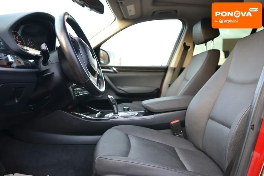BMW X3, 2017 р., Бензин, 157 тис. км, Позашляховик / Кросовер, Червоний, Луцьк AT-10408596 фото