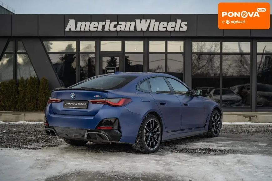 BMW i4, 2022 р., Електро, 50 тис. км, Седан, Синій, Чернівці AT-10411135 фото