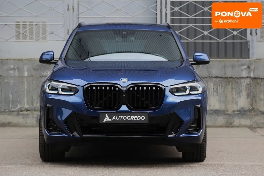 BMW X3, 2022 г., Дизель, 12 тыс. км, Внедорожник / Кроссовер, Синий, Киев AT-10418563 фото
