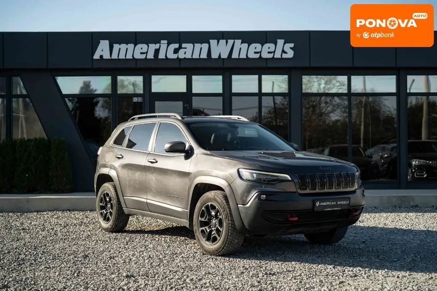 Jeep Cherokee, 2019 р., Бензин, 103 тис. км, Позашляховик / Кросовер, Сірий, Чернівці AT-10416834 фото