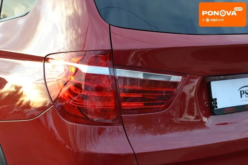 BMW X3, 2017 р., Бензин, 157 тис. км, Позашляховик / Кросовер, Червоний, Луцьк AT-10408596 фото