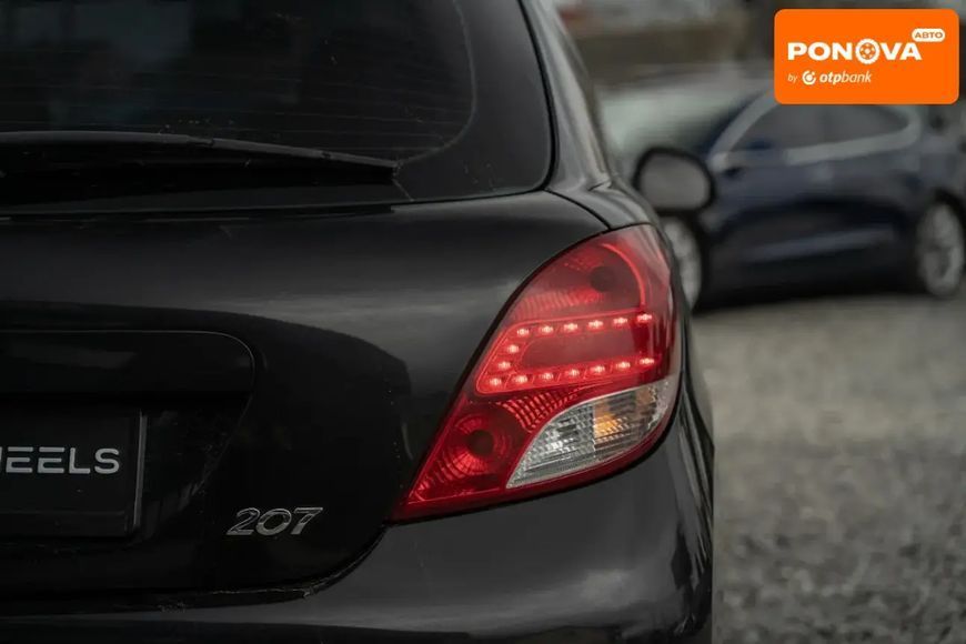 Peugeot 207, 2009 р., Бензин, 162 тис. км, Хетчбек, Чорний, Чернівці AT-10414383 фото