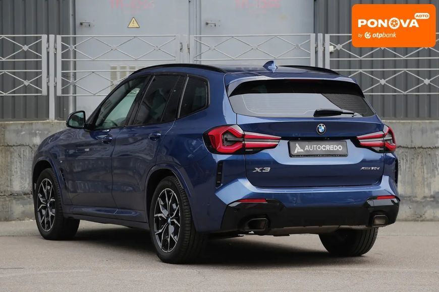 BMW X3, 2022 г., Дизель, 12 тыс. км, Внедорожник / Кроссовер, Синий, Киев AT-10418563 фото