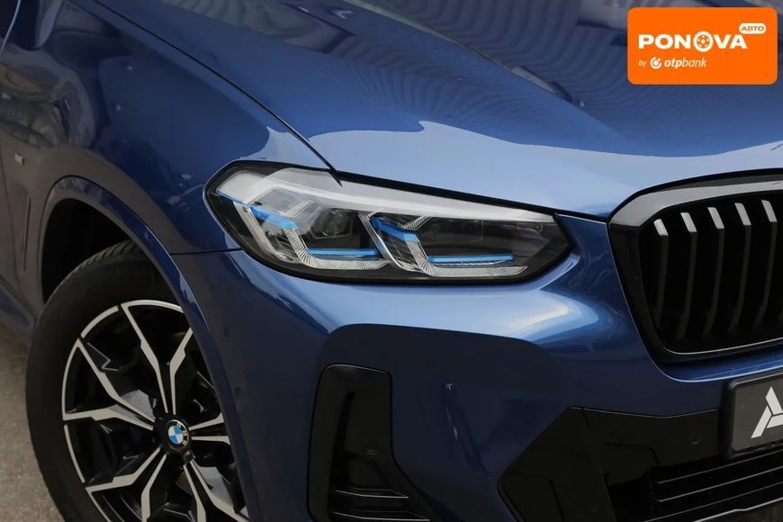 BMW X3, 2022 г., Дизель, 12 тыс. км, Внедорожник / Кроссовер, Синий, Киев AT-10418563 фото