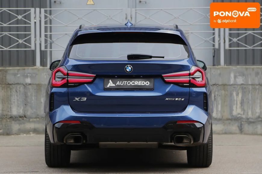 BMW X3, 2022 г., Дизель, 12 тыс. км, Внедорожник / Кроссовер, Синий, Киев AT-10418563 фото