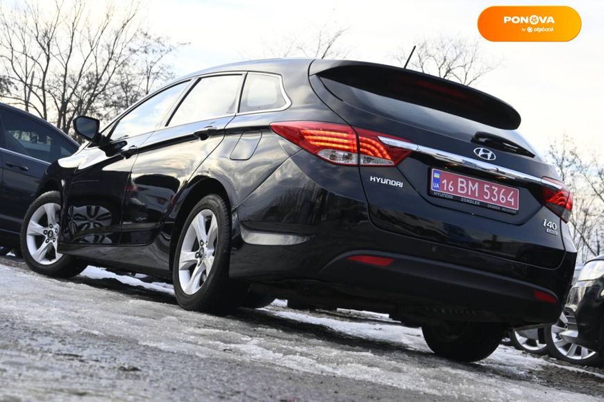 Hyundai i40, 2013, Дизель, 1.7 л., 196 тыс. км, Универсал, Чорный, Бердичев 12763 фото