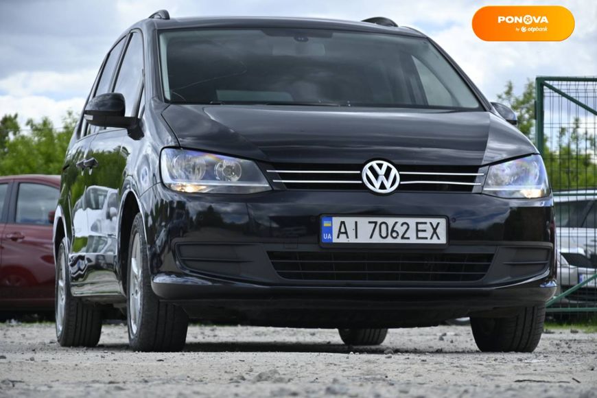 Volkswagen Sharan, 2014, Дизель, 1.97 л., 304 тыс. км, Минивен, Чорный, Бердичев 46892 фото