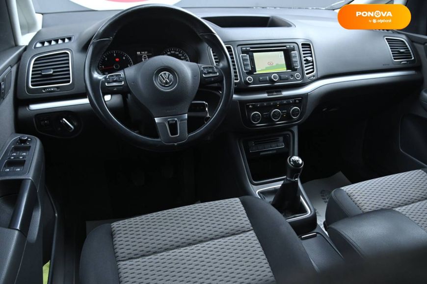 Volkswagen Sharan, 2014, Дизель, 1.97 л., 304 тыс. км, Минивен, Чорный, Бердичев 46892 фото