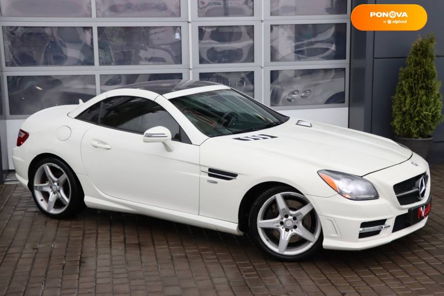 Mercedes-Benz SLK-Class, 2014, Бензин, 3.5 л., 96 тыс. км, Родстер, Белый, Одесса 15756 фото