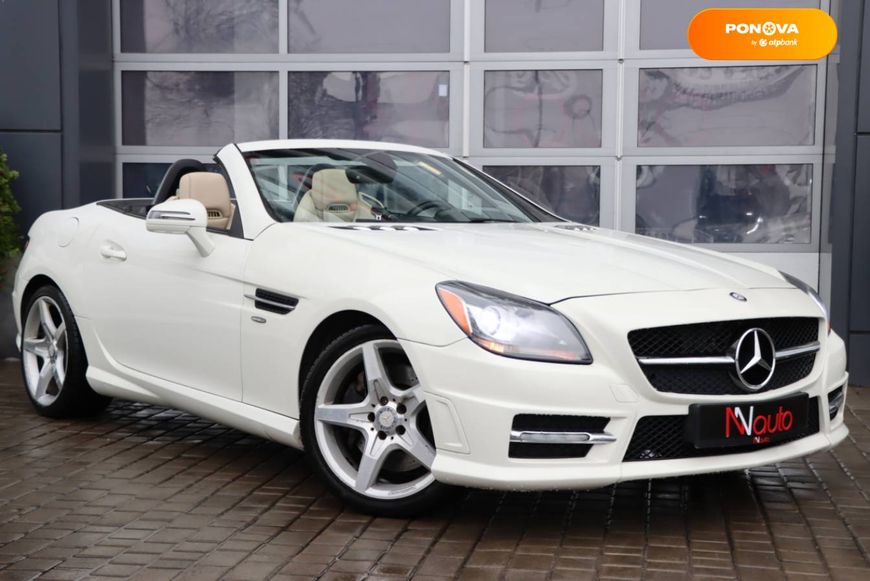 Mercedes-Benz SLK-Class, 2014, Бензин, 3.5 л., 96 тыс. км, Родстер, Белый, Одесса 15756 фото