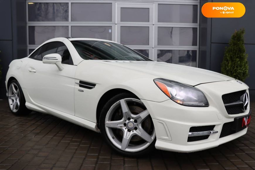 Mercedes-Benz SLK-Class, 2014, Бензин, 3.5 л., 96 тыс. км, Родстер, Белый, Одесса 15756 фото