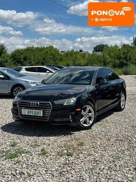 Audi A4, 2018 р., Бензин, 168 тис. км, Седан, Чорний, Кривий Ріг AT-10420495 фото