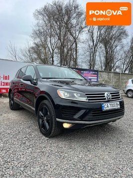 Volkswagen Touareg, 2015 р., Дизель, 141 тис. км, Позашляховик / Кросовер, Чорний, Черкаси AT-10413140 фото