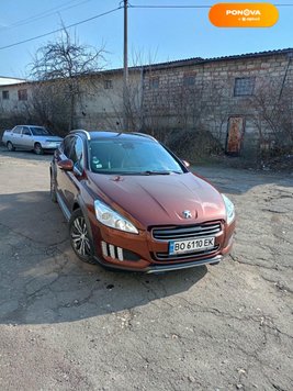 Peugeot 508 RXH, 2012, Гібрид (PHEV), 2 л., 290 тис. км, Універсал, Коричневий, Кременець Cars-Pr-166118 фото