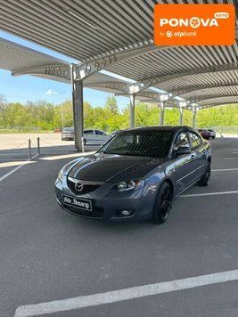 Mazda 3, 2006 р., Газ пропан-бутан / Бензин, 250 тис. км, Седан, Сірий, Запоріжжя AT-10417022 фото