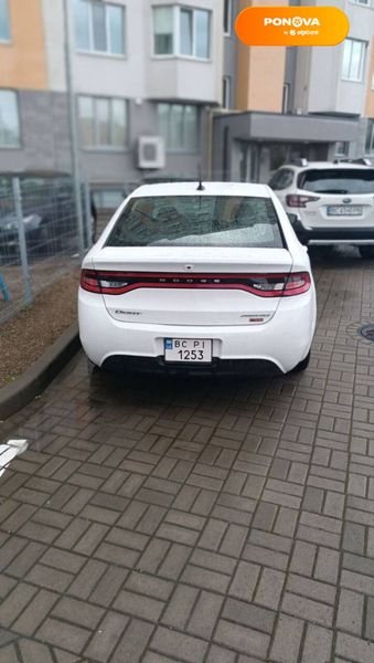 Dodge Dart, 2015, Бензин, 1.37 л., 162 тыс. км, Седан, Белый, Львов Cars-Pr-61939 фото