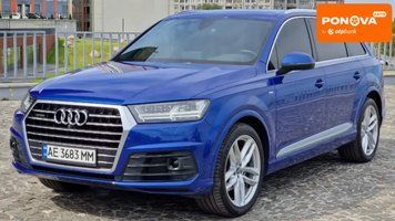 Audi Q7, 2020 г., Бензин, 123 тыс. км, Внедорожник / Кроссовер, Синий, Днепр (Днепропетровск) AT-10409681 фото