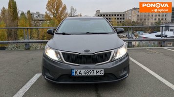 Kia Rio, 2013, Бензин, 1.4 л., 130 тис. км, Седан, Сірий, Київ Cars-Pr-277249 фото